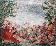 James Ensor The Tormens of St.Anthony France oil painting artist